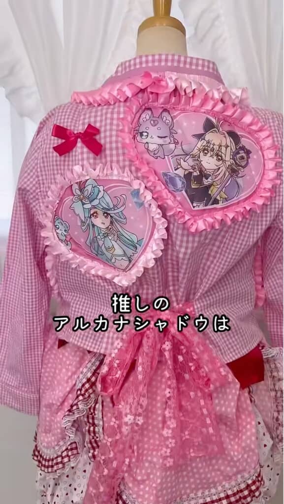 『名探偵プリキュア』が好きって気持ちがたくさん込められたリメイク服が完成！