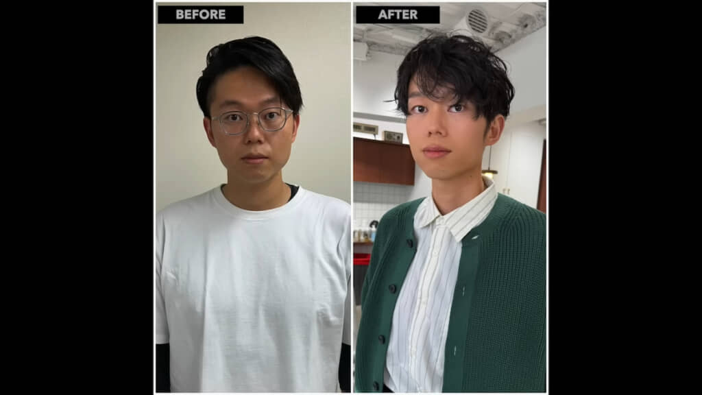ヘアメイクで今風のおしゃれ男子に