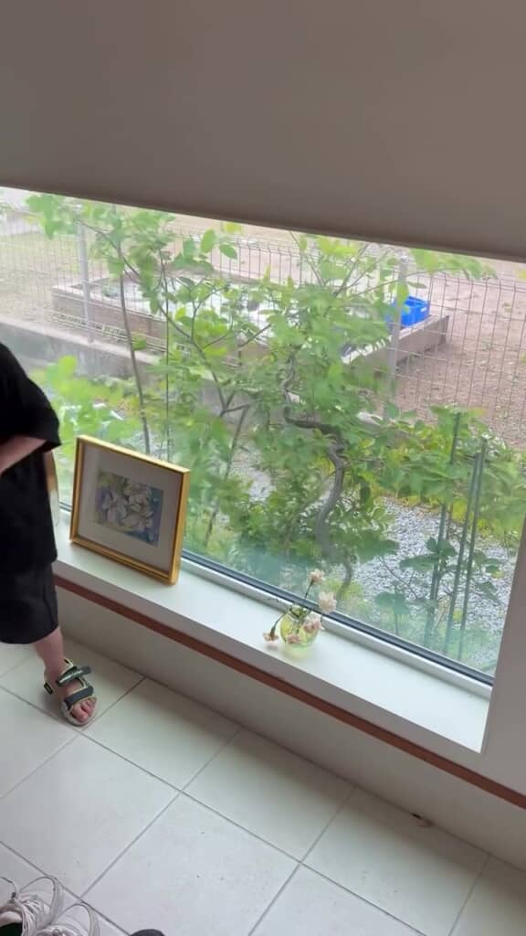 去っていく息子くん