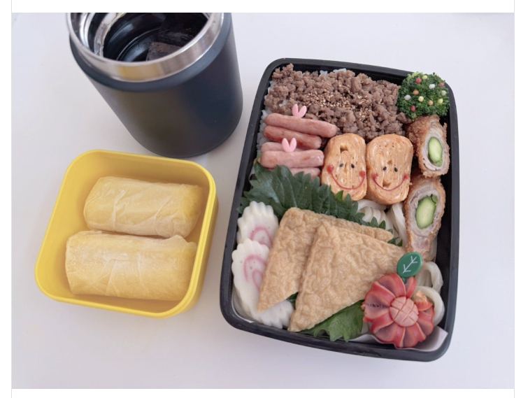 うどん弁当（画像は辻希美オフィシャルブログから）