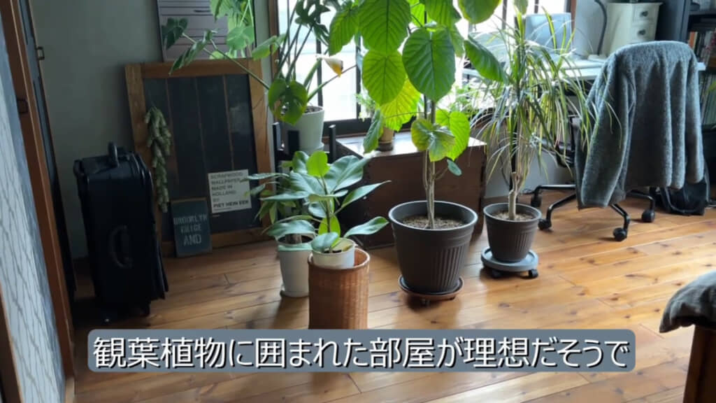 ビフォー（模様替え前）の夫の部屋