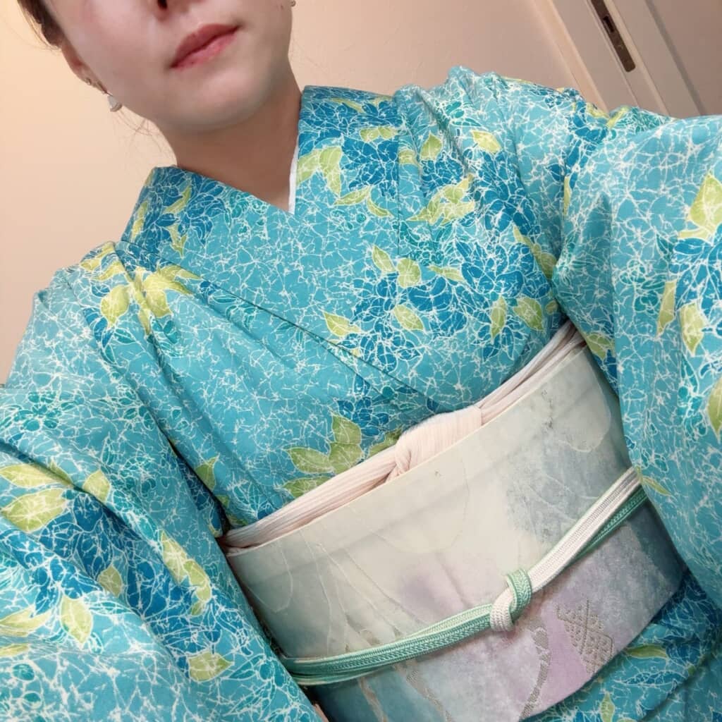 390円で購入した着物と帯