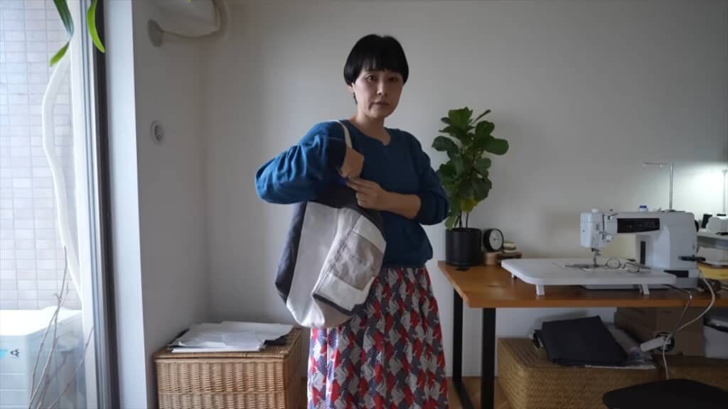 肩にかけてもすてき