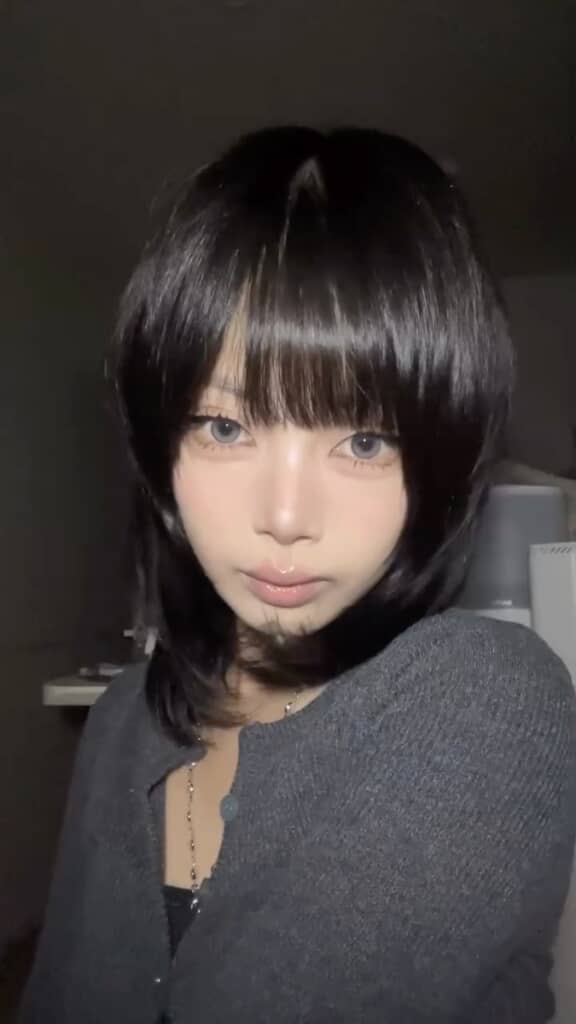 メイク後の姿