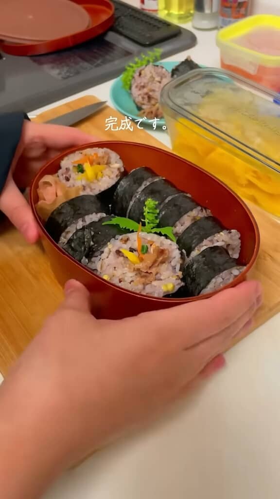 “具なし”とは思えないキレイな仕上がり