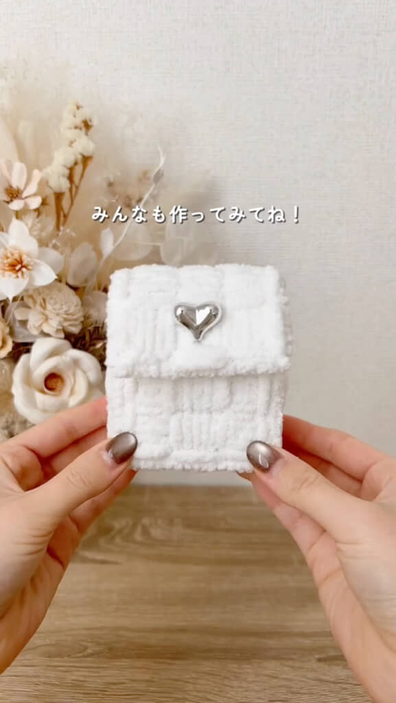イヤフォンケースが完成