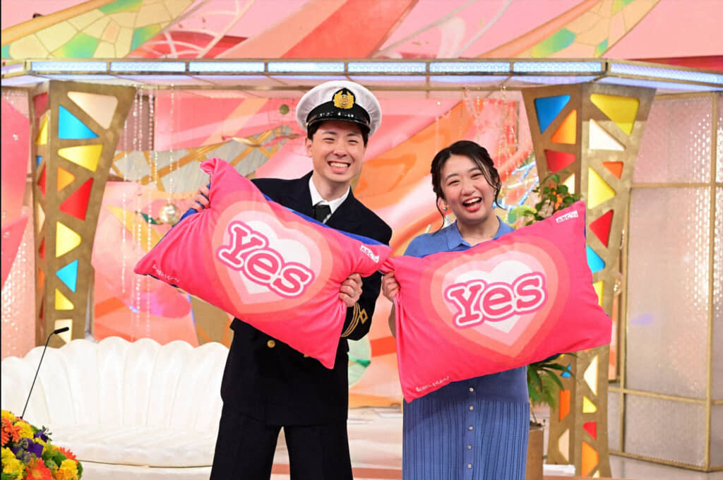 6月7日放送「新婚さんいらっしゃい！」の一場面 （C）ABCテレビ