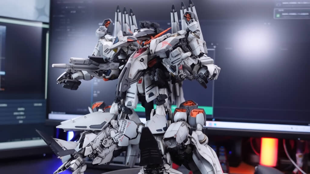 νガンダムカラーのアリュゼウスが完成！