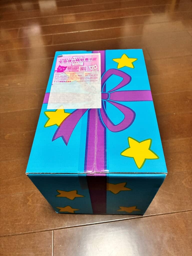 大きくて嬉しい箱に入っていたのは