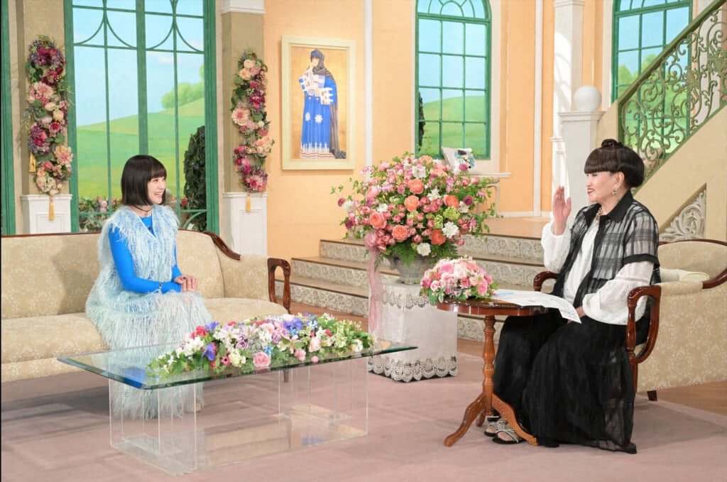 6月9日放送「徹子の部屋」の一場面 （C）ABCテレビ