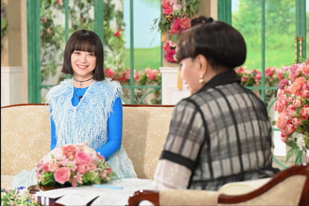 6月9日放送「徹子の部屋」の一場面 （C）ABCテレビ