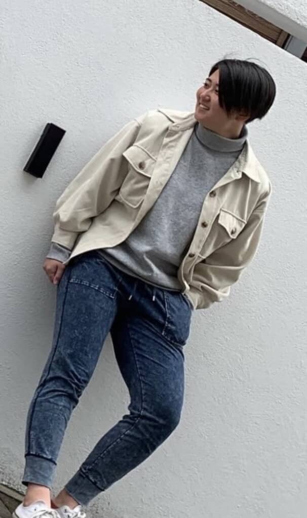 ボーイッシュだった74キロのころ