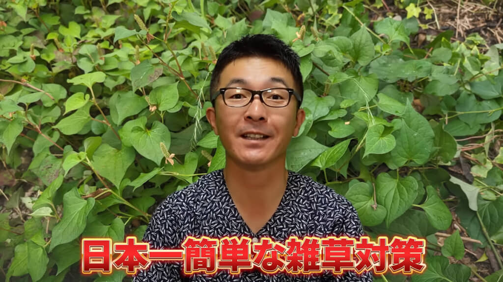 日本一簡単な雑草対策とは……?