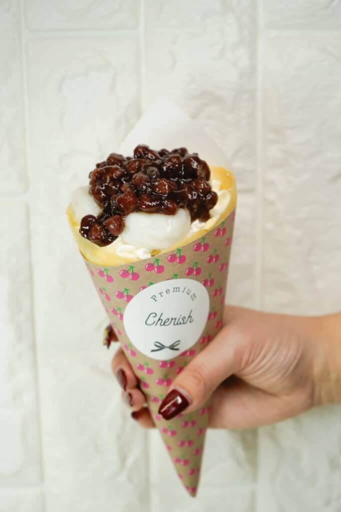 十勝あずきと白玉生クリーム
