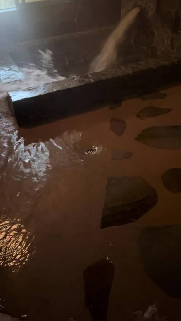 温泉に浸かる前から圧倒されてしまいますね