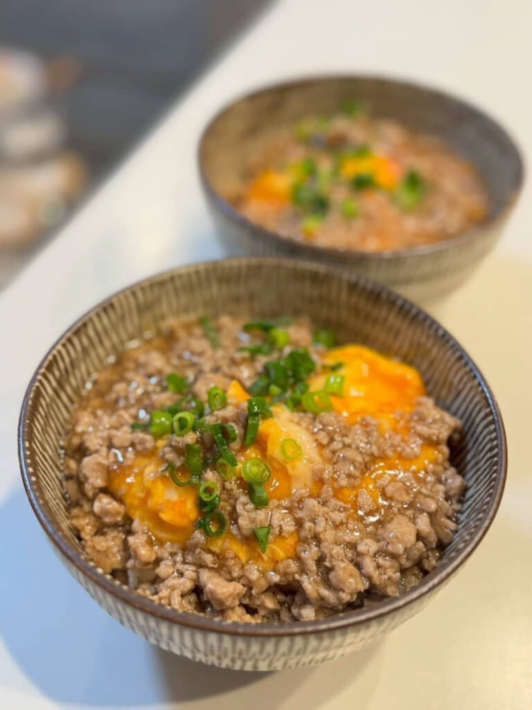 「そぼろあんかけ丼」