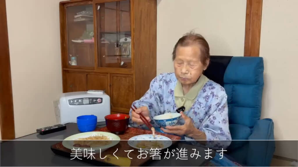 どんどん食べ進めていきます
