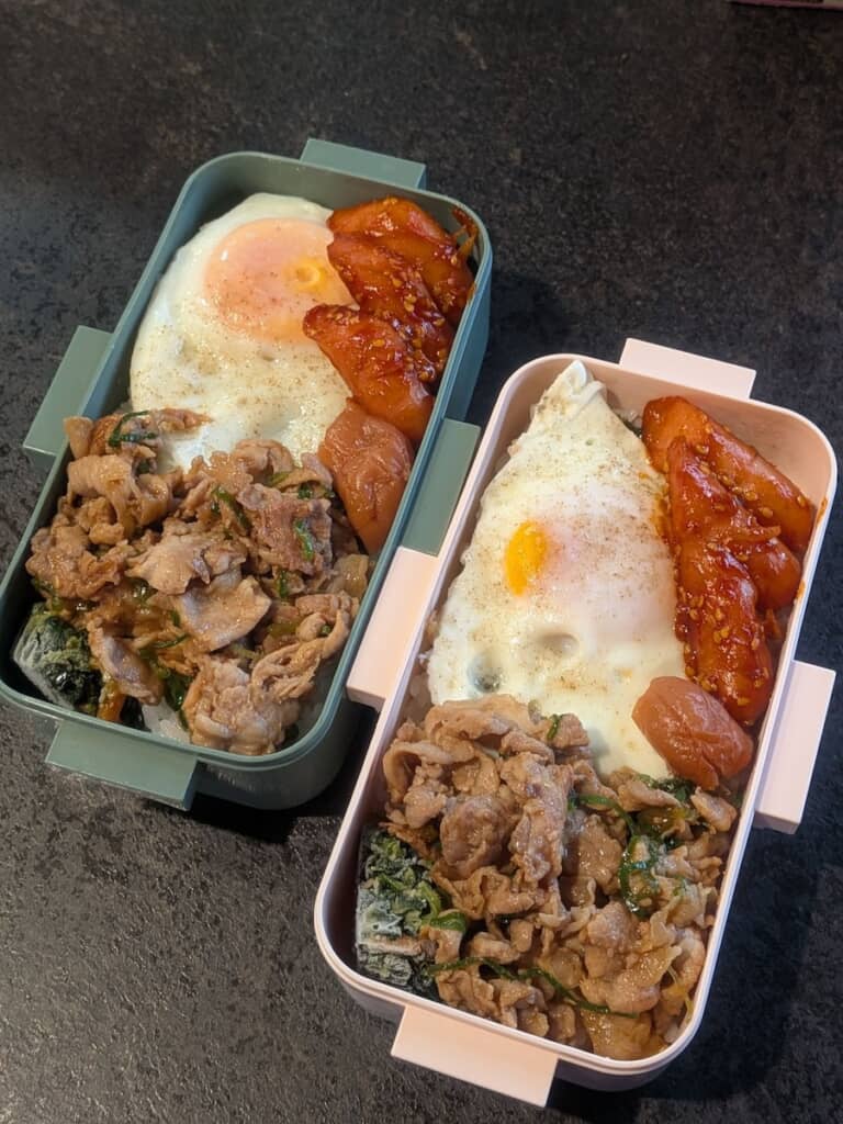 大満足間違いなしのおいしそうなお弁当！
