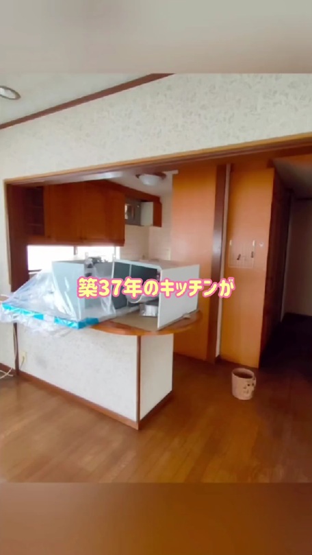 リメイク前のキッチン