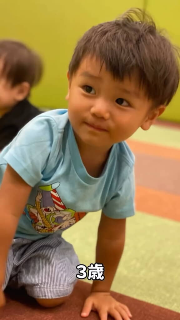赤ちゃんの面影を残しつつ成長