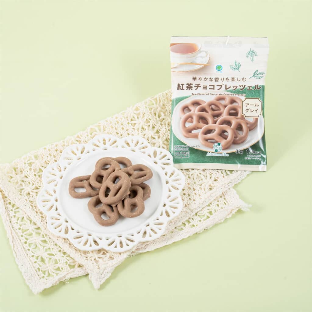 華やかな香りを楽しむ紅茶チョコプレッツェル