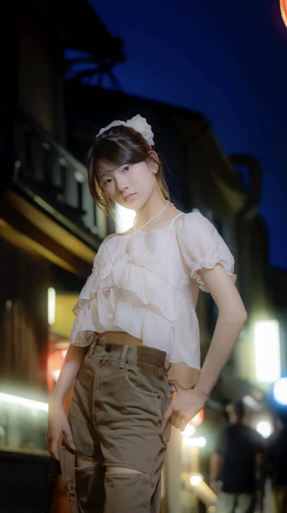 とてもオシャレな女の子になりました