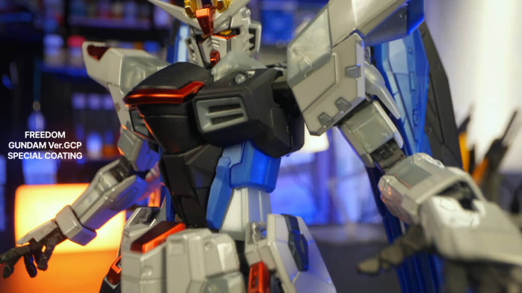 美しいレッドメッキ部分