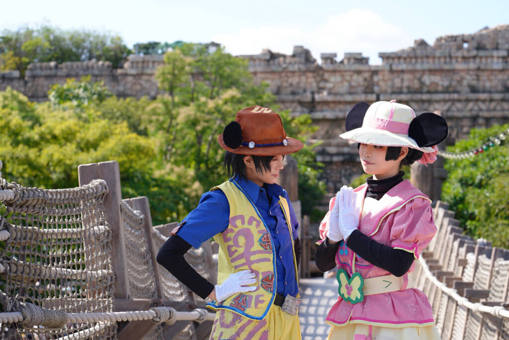 ディズニー仮装写真