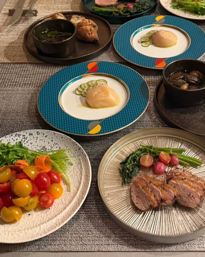 8ヶ月間でレストランみたいな料理に進化！
