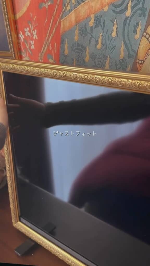肖像画のような仕上がり
