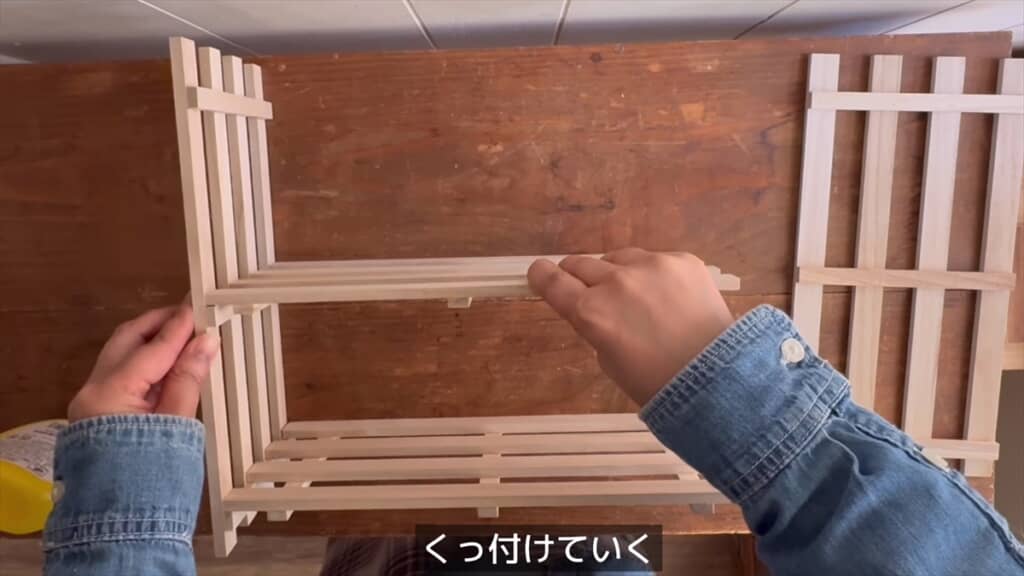 キャンドゥの桐すのこで作るオシャレなラック