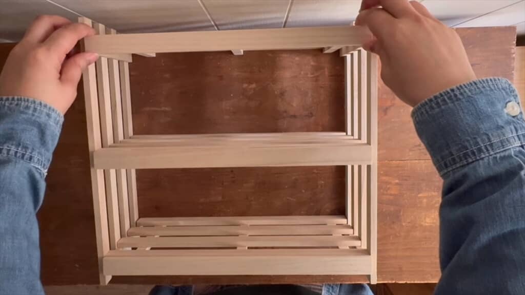キャンドゥの桐すのこで作るオシャレなラック