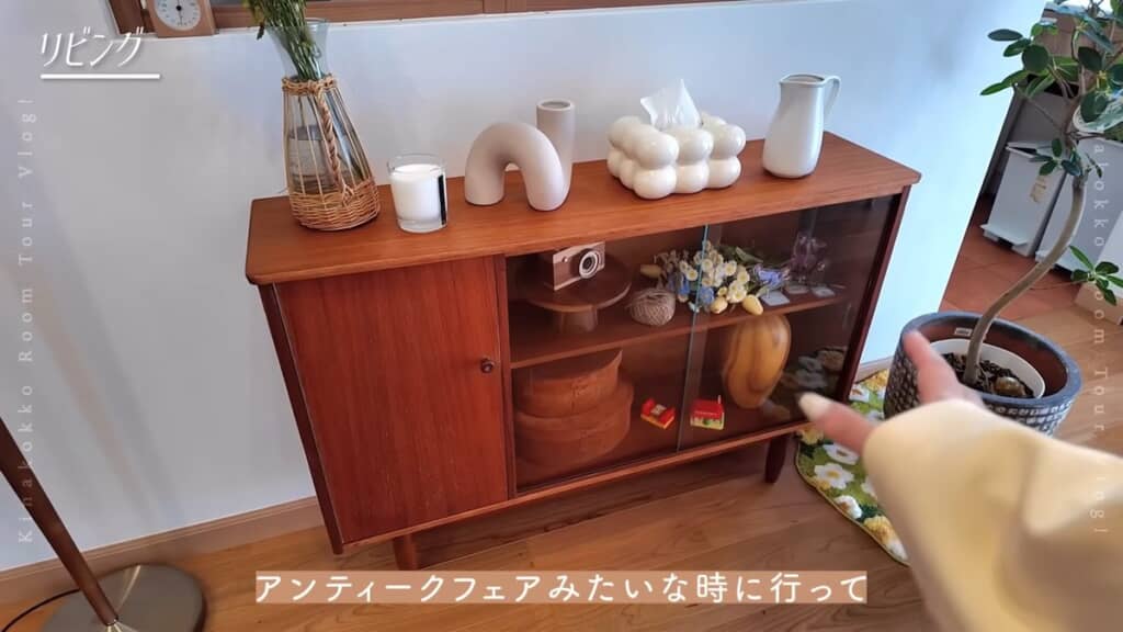 アンティークフェアで購入した棚