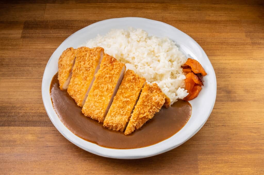 通常イメージするカツカレー