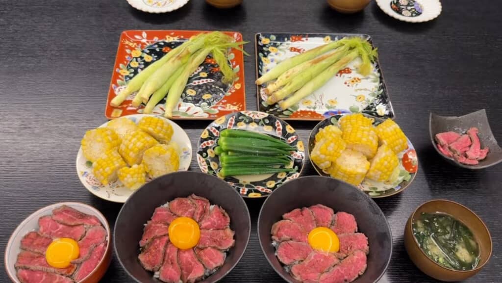 豪華な夜ごはん