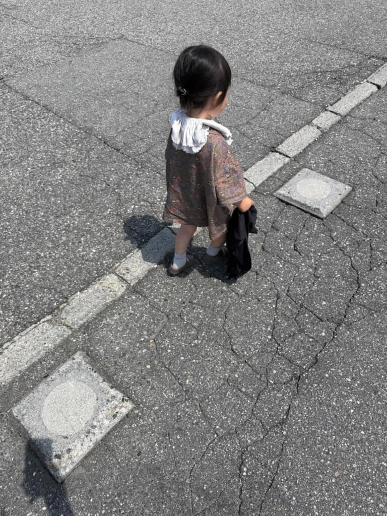 お外でも一緒