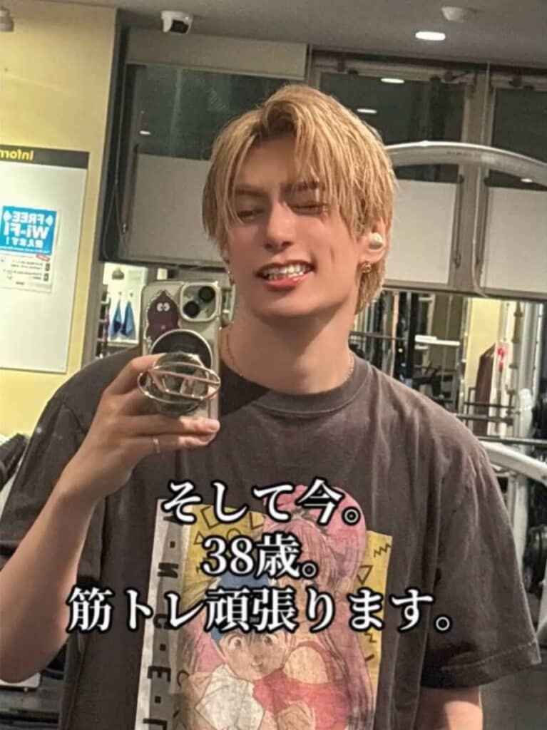 現在、38歳のまさひとさん。今が一番若く見えると言っても過言じゃない!?