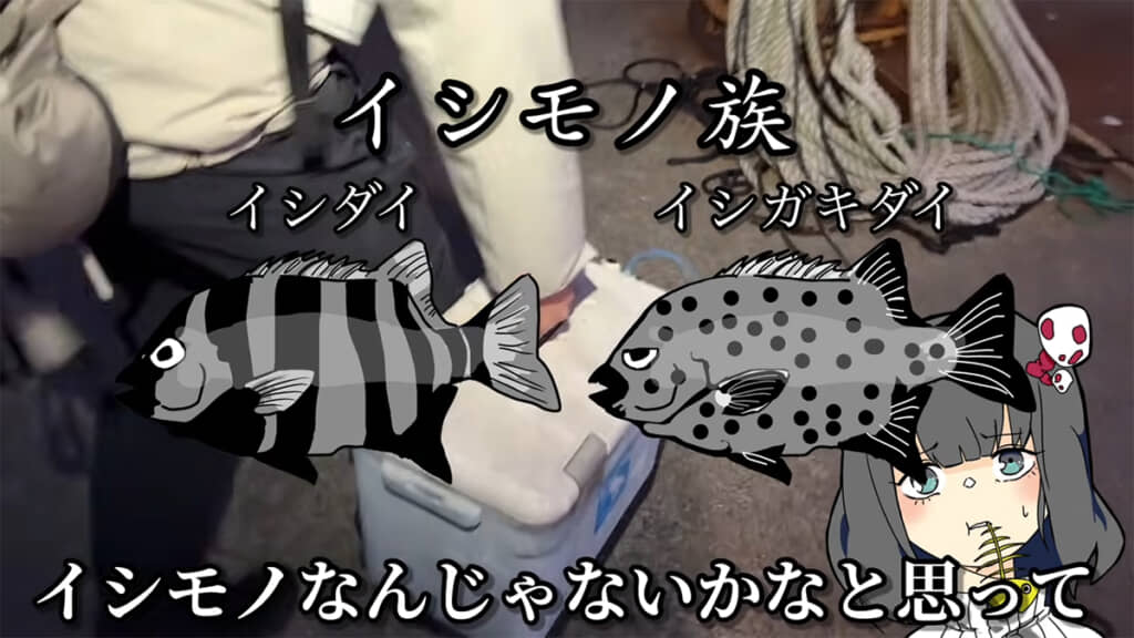 イシモノを狙っていきます