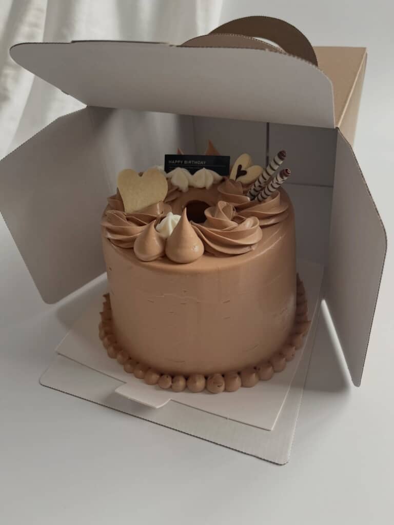 現在のケーキは職人技が光る