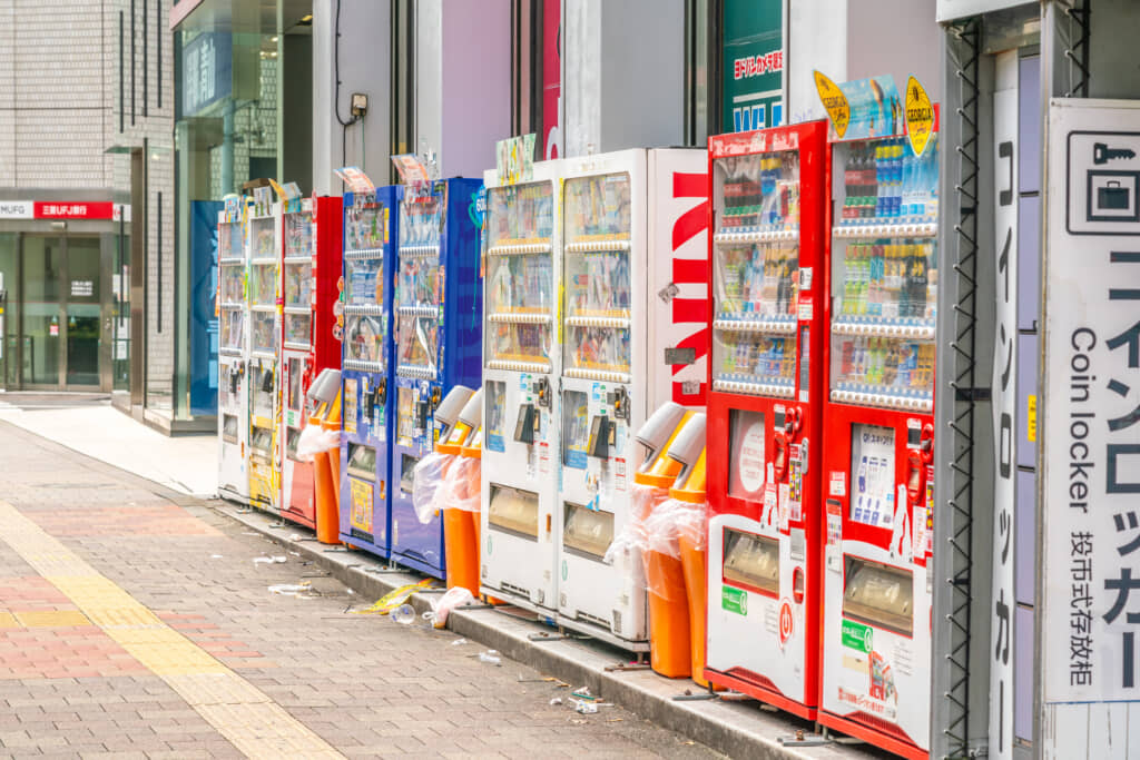 自動販売機のイメージ