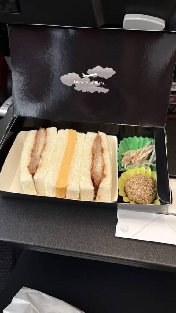 JALの機内食の中身