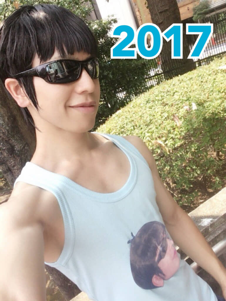 2017年当時のカラ松