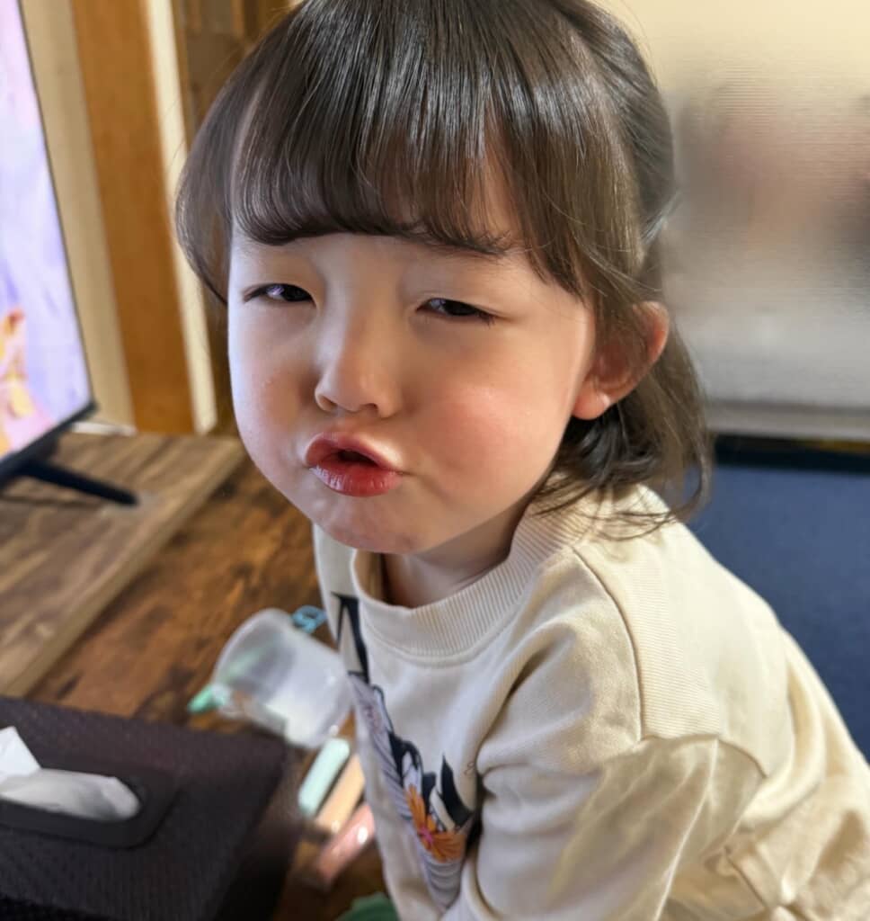 子どもの変顔3