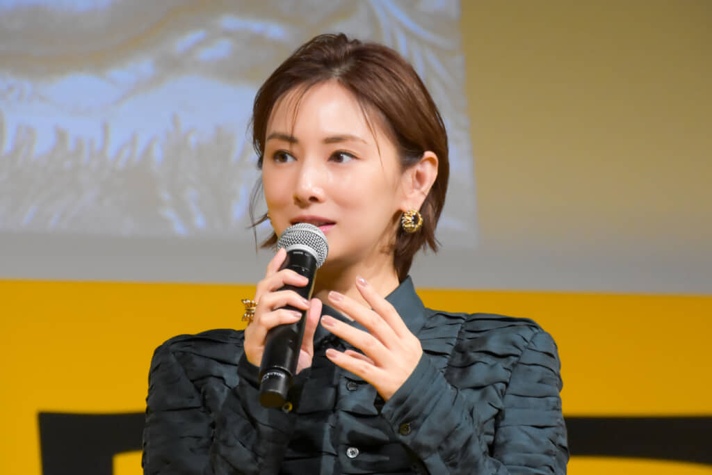 「ルーヴル美術館展 ルネサンス」記者発表会に登壇した北川さん