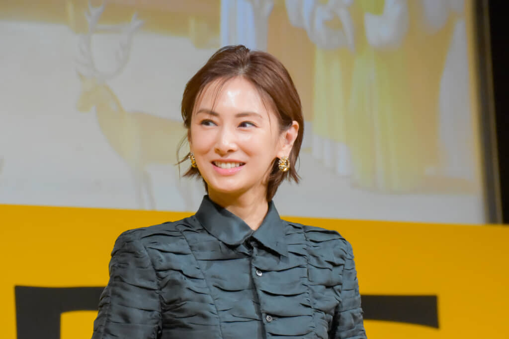 「ルーヴル美術館展 ルネサンス」記者発表会に登壇した北川さん