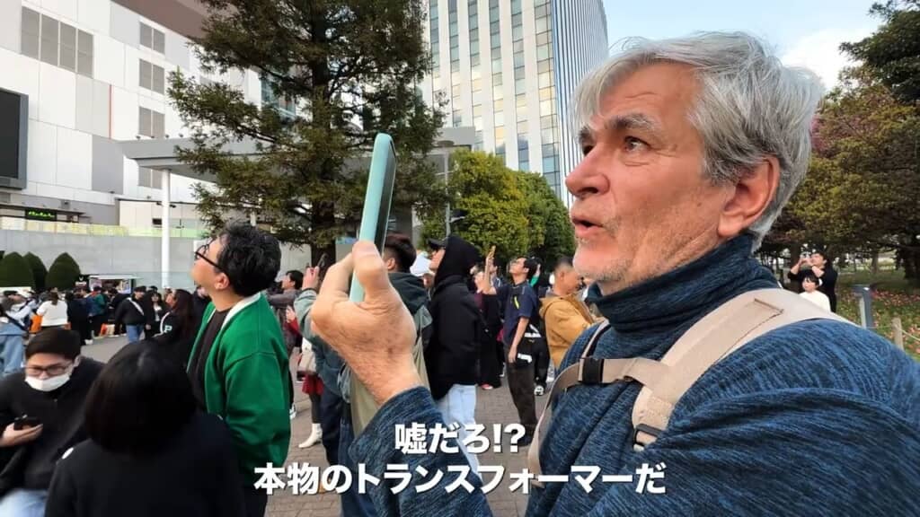 ちょっと誤解はありましたが、とにかく感動している様子