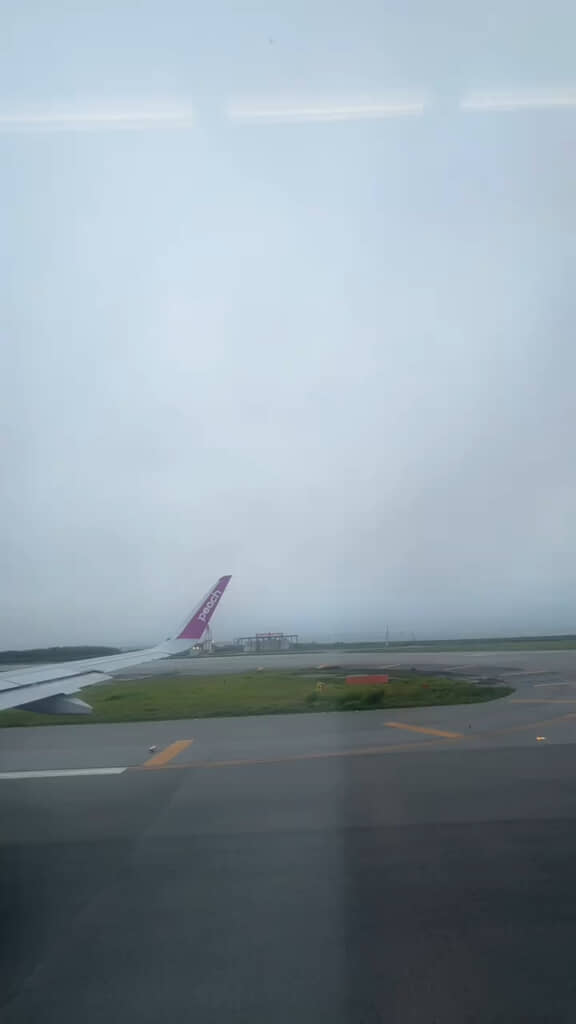 どんよりした天気からのスタート