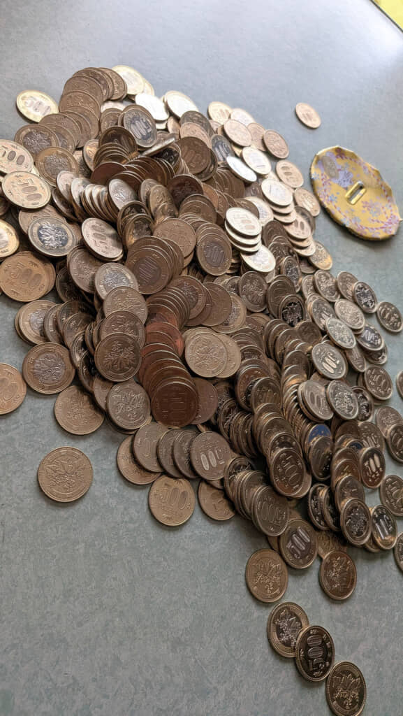24万6000円もの大金が貯まっていました