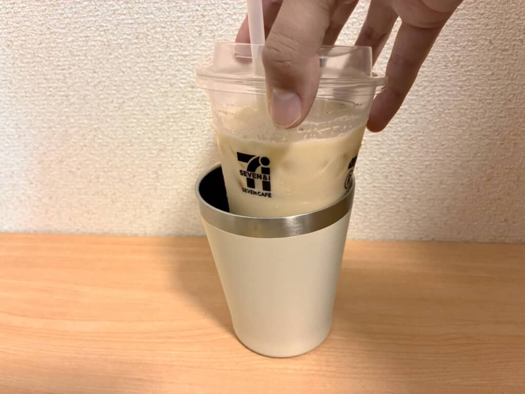 レギュラーサイズのカップがシンデレラフィット！