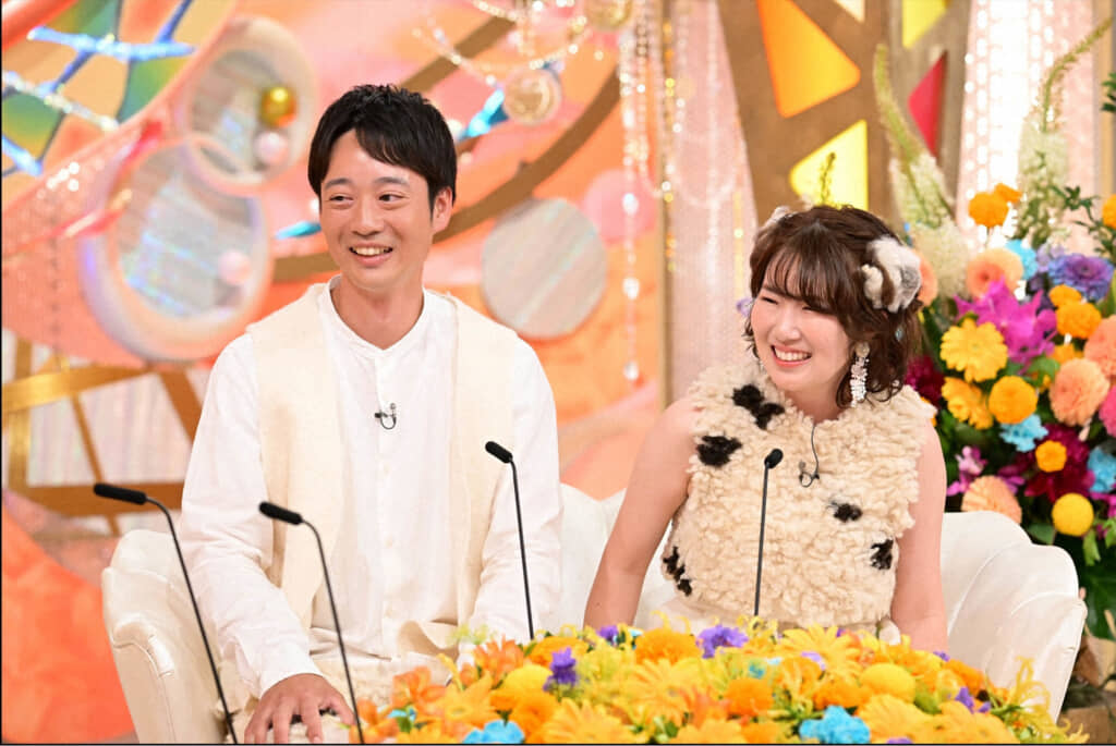 6月28日放送「新婚さんいらっしゃい！」の一場面 （C）ABCテレビ